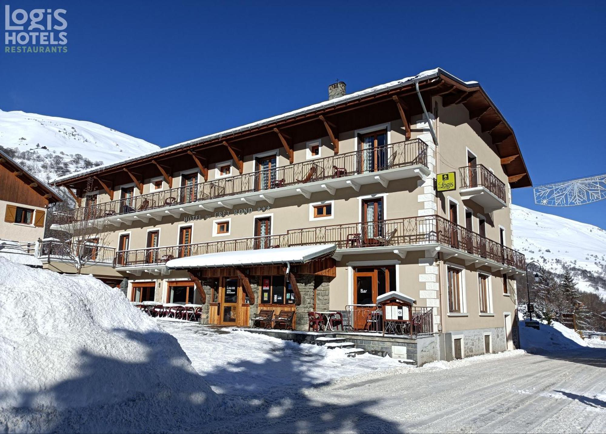 Hotel Du Cret Rond Valloire Eksteriør bilde